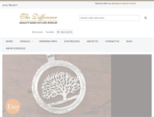 Tablet Screenshot of differencecoin.com